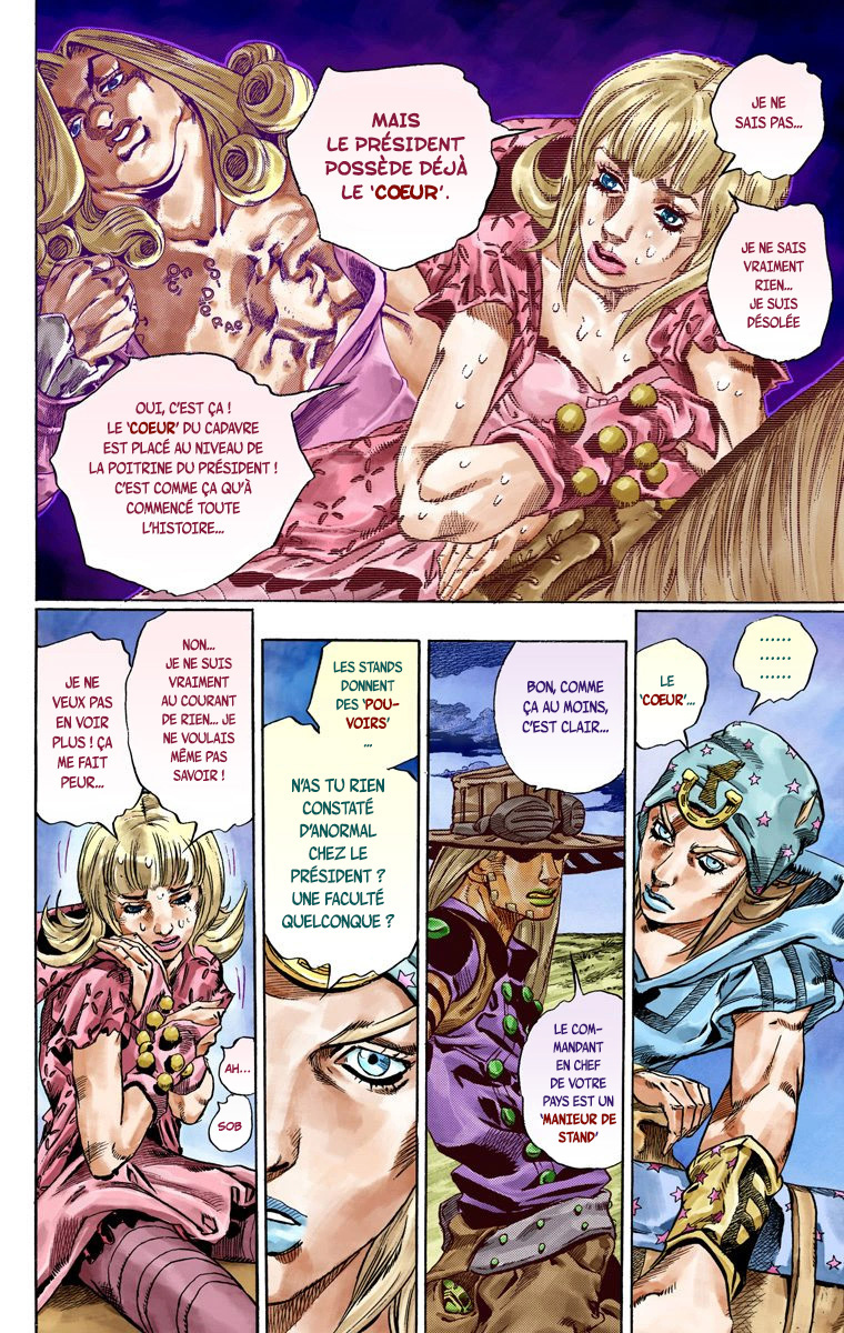 Read JoJo_s Bizarre Adventure Part 7 Steel Ball Run Official Colored FR Manga Online