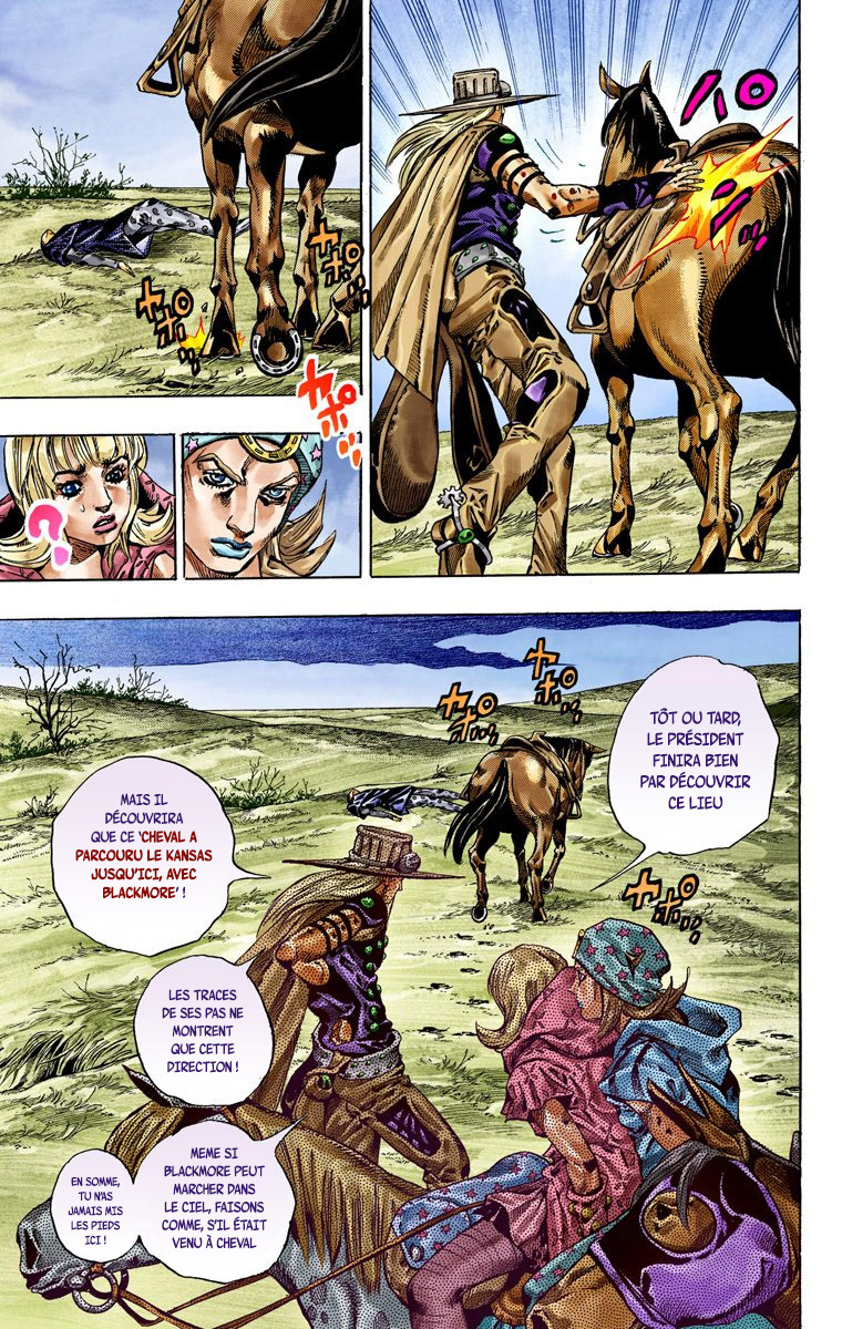 Read JoJo_s Bizarre Adventure Part 7 Steel Ball Run Official Colored FR Manga Online