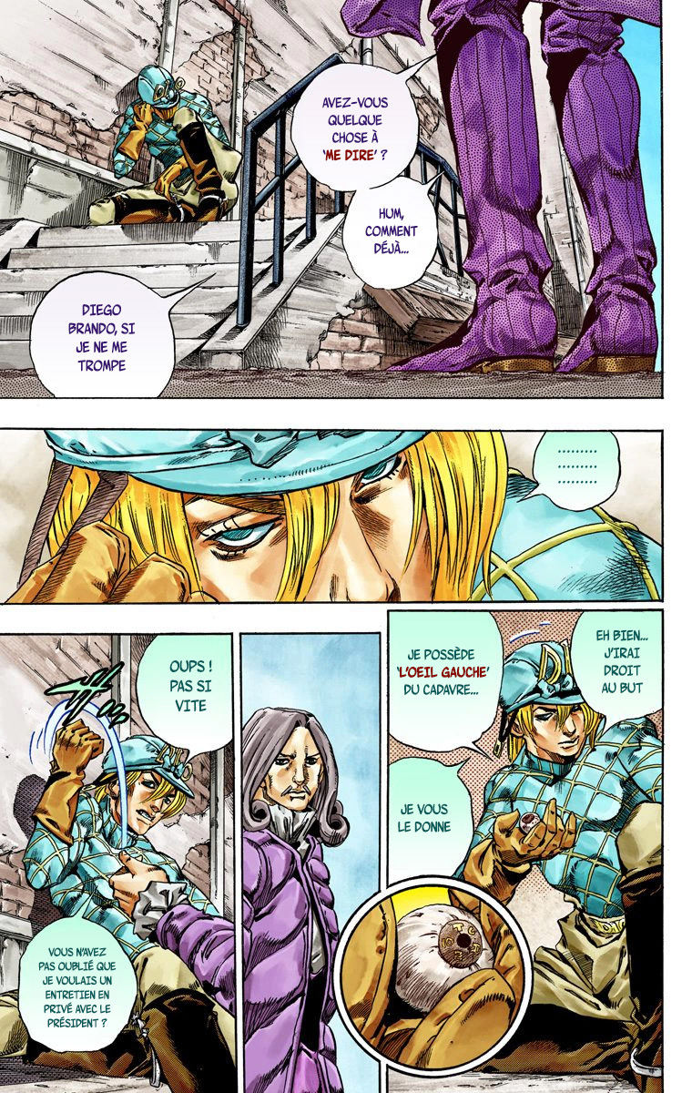 Read JoJo_s Bizarre Adventure Part 7 Steel Ball Run Official Colored FR Manga Online