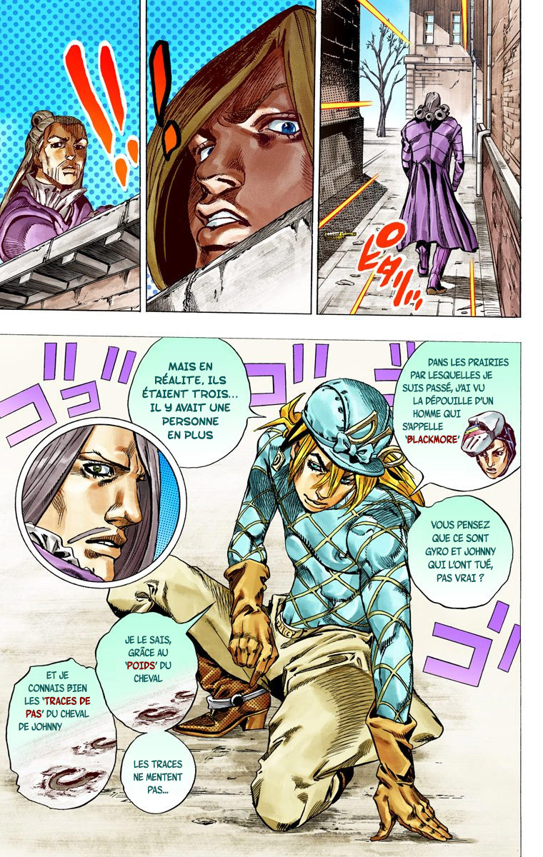 Read JoJo_s Bizarre Adventure Part 7 Steel Ball Run Official Colored FR Manga Online