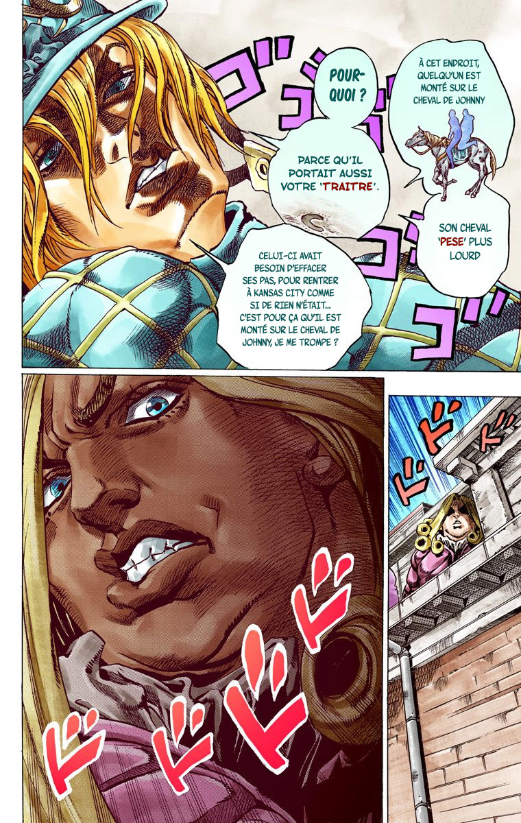 Read JoJo_s Bizarre Adventure Part 7 Steel Ball Run Official Colored FR Manga Online