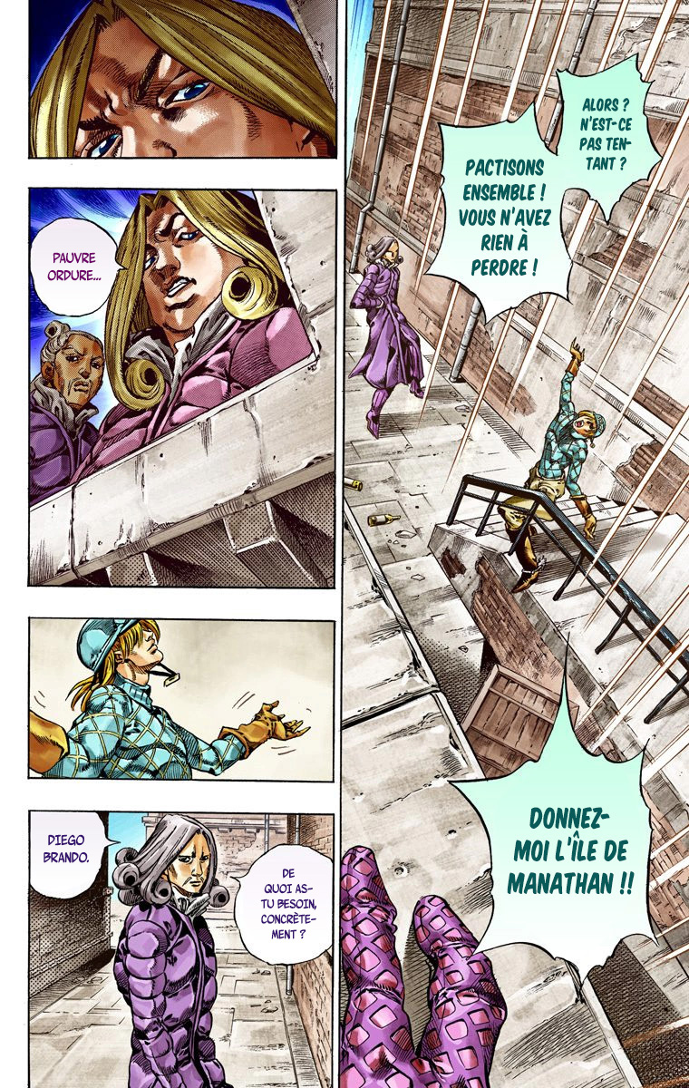 Read JoJo_s Bizarre Adventure Part 7 Steel Ball Run Official Colored FR Manga Online
