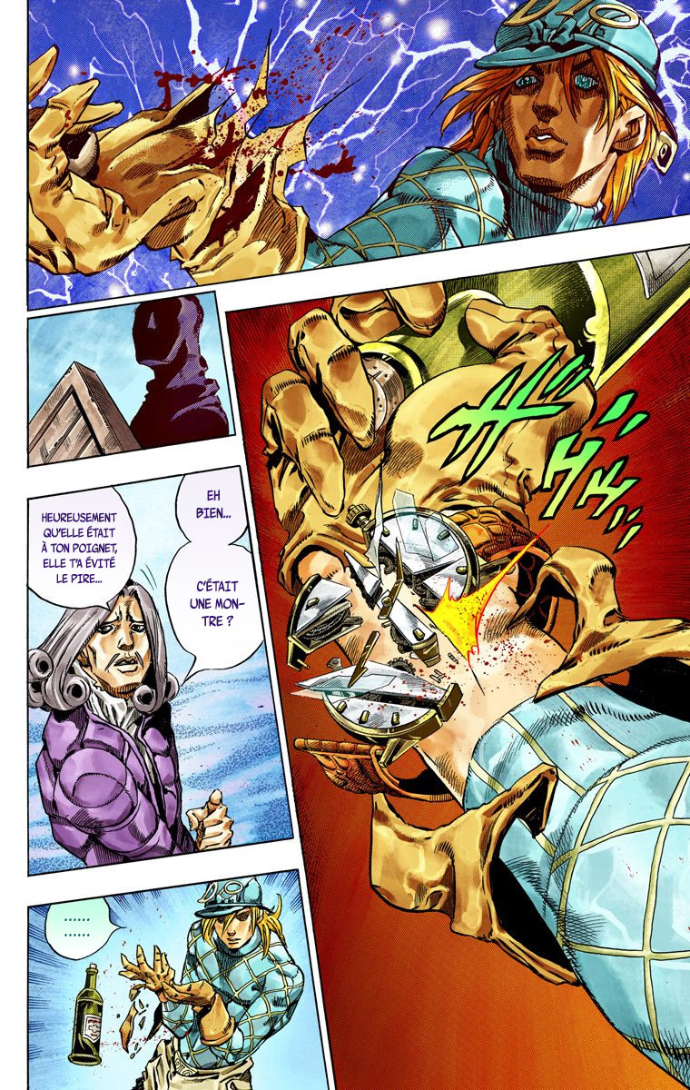 Read JoJo_s Bizarre Adventure Part 7 Steel Ball Run Official Colored FR Manga Online