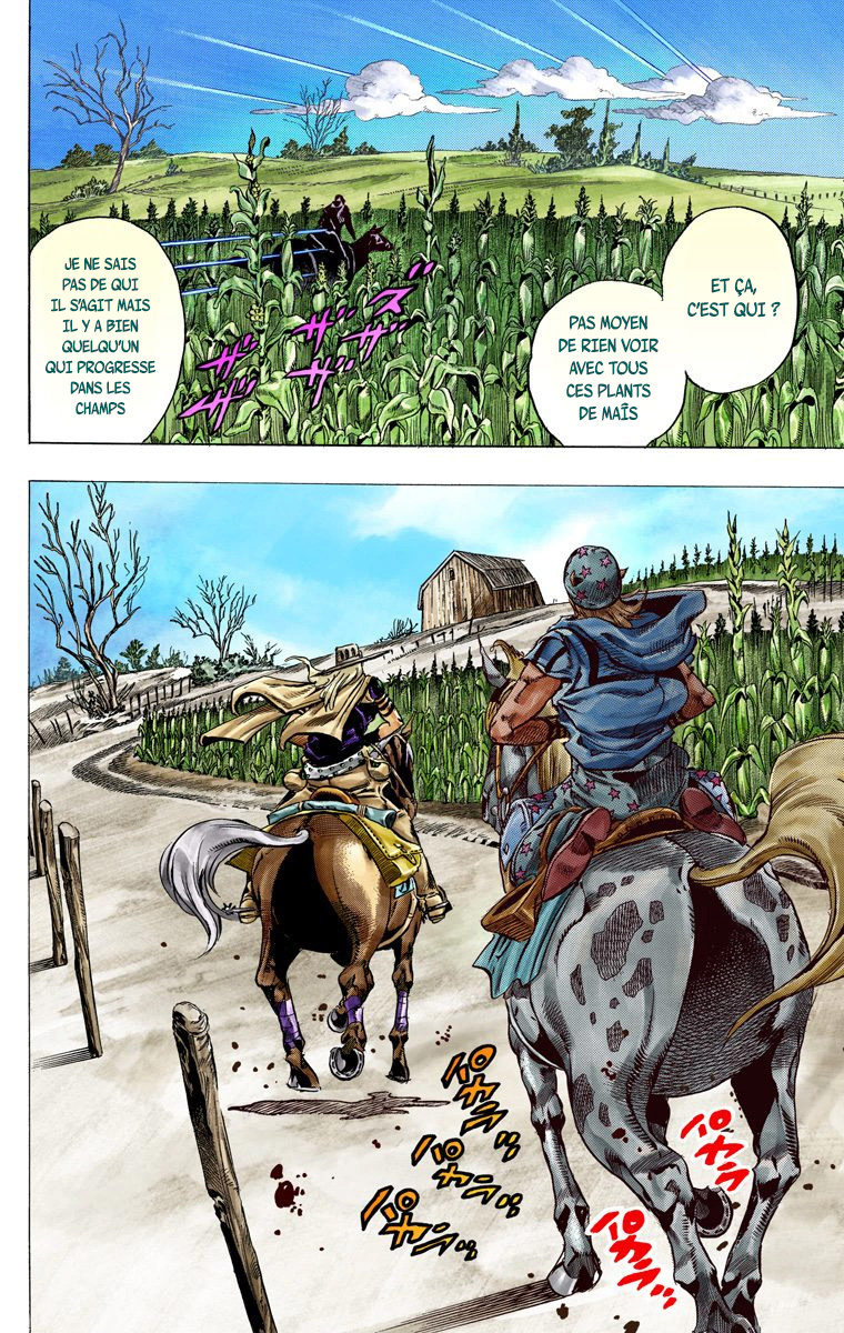 Read JoJo_s Bizarre Adventure Part 7 Steel Ball Run Official Colored FR Manga Online