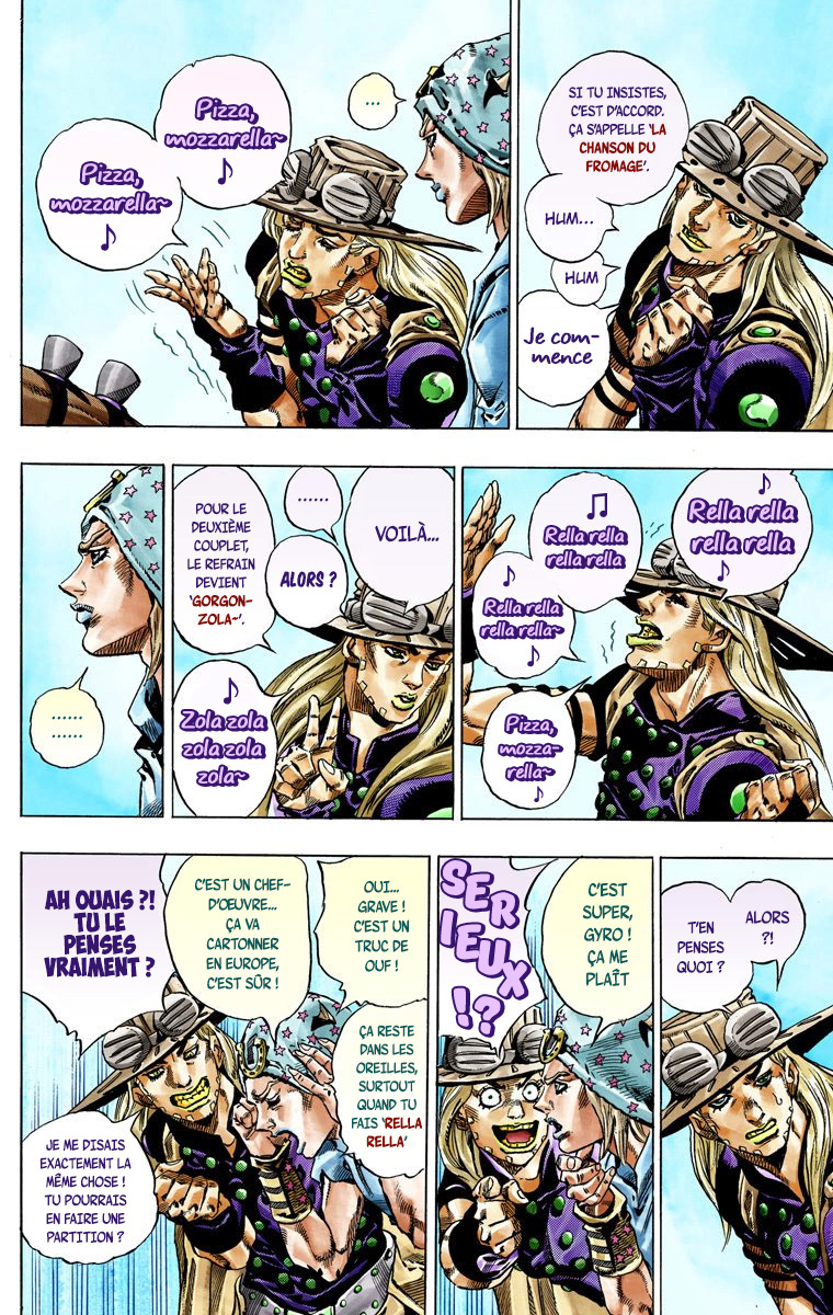 Read JoJo_s Bizarre Adventure Part 7 Steel Ball Run Official Colored FR Manga Online