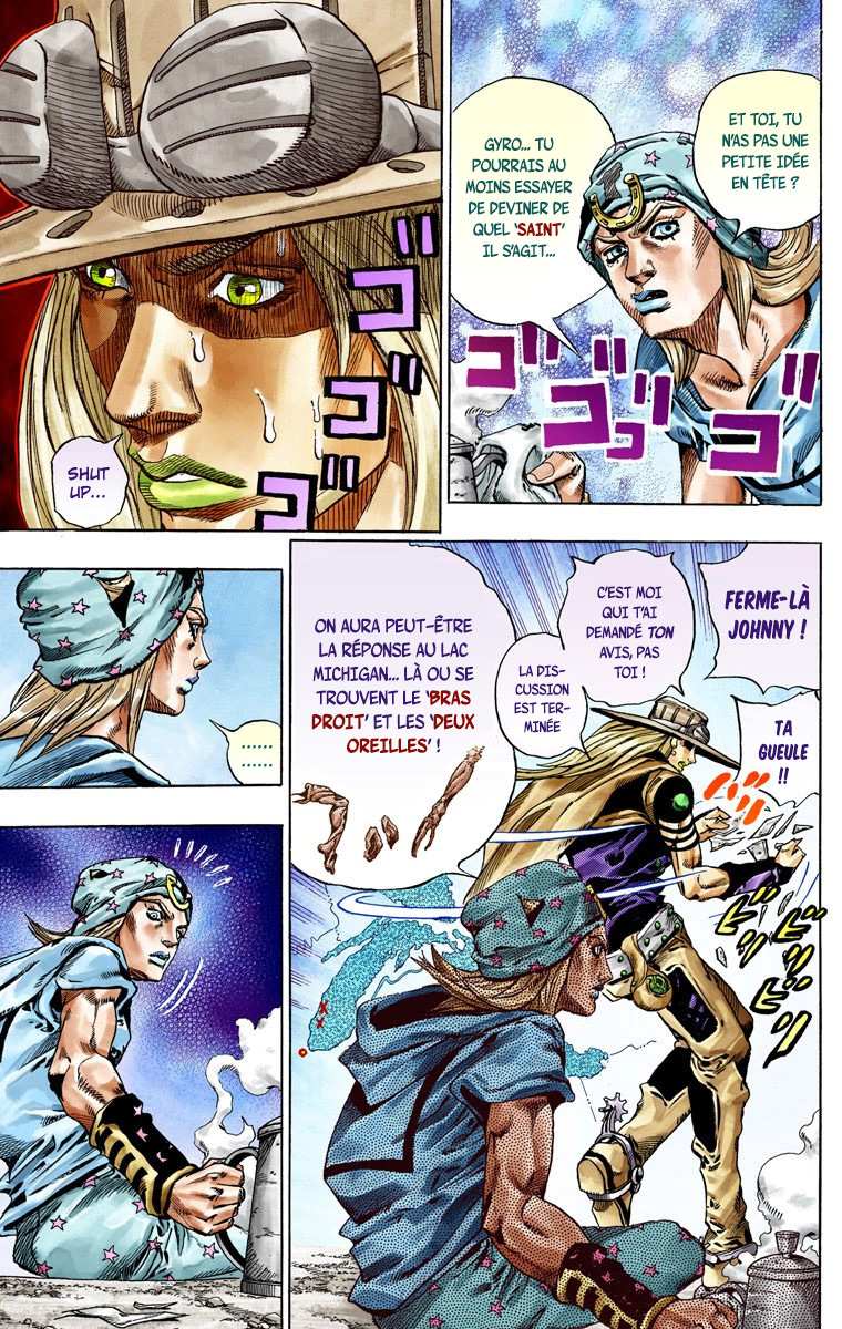 Read JoJo_s Bizarre Adventure Part 7 Steel Ball Run Official Colored FR Manga Online