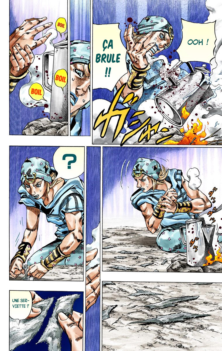 Read JoJo_s Bizarre Adventure Part 7 Steel Ball Run Official Colored FR Manga Online