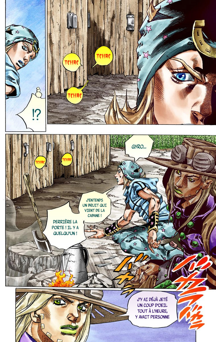 Read JoJo_s Bizarre Adventure Part 7 Steel Ball Run Official Colored FR Manga Online