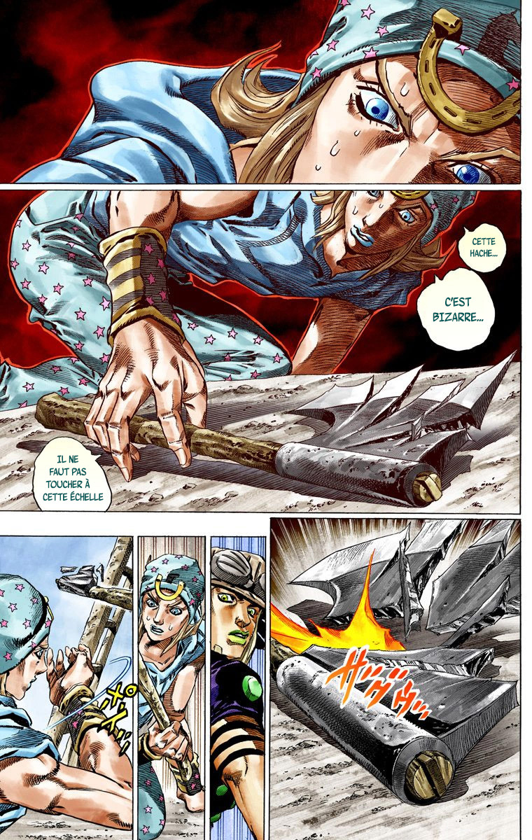 Read JoJo_s Bizarre Adventure Part 7 Steel Ball Run Official Colored FR Manga Online