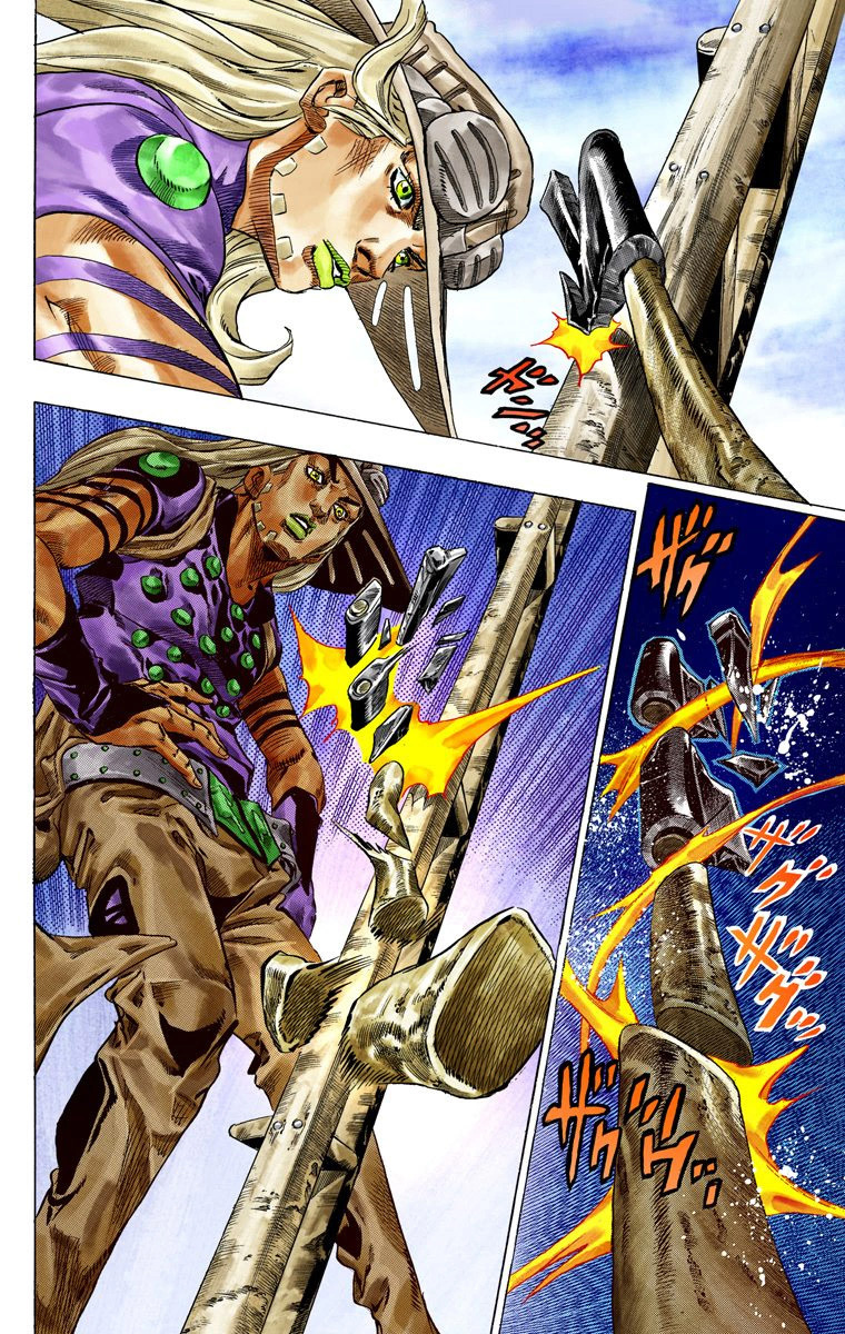 Read JoJo_s Bizarre Adventure Part 7 Steel Ball Run Official Colored FR Manga Online