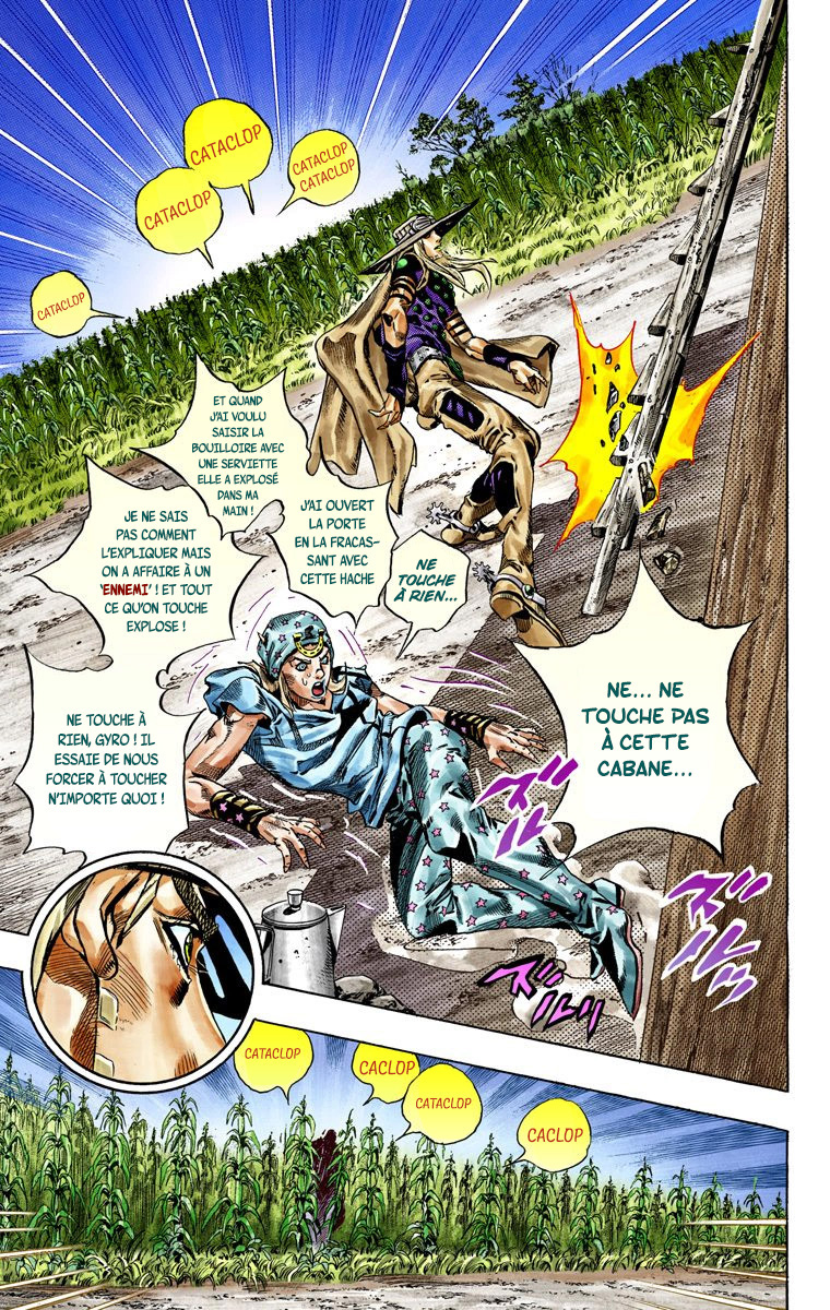 Read JoJo_s Bizarre Adventure Part 7 Steel Ball Run Official Colored FR Manga Online