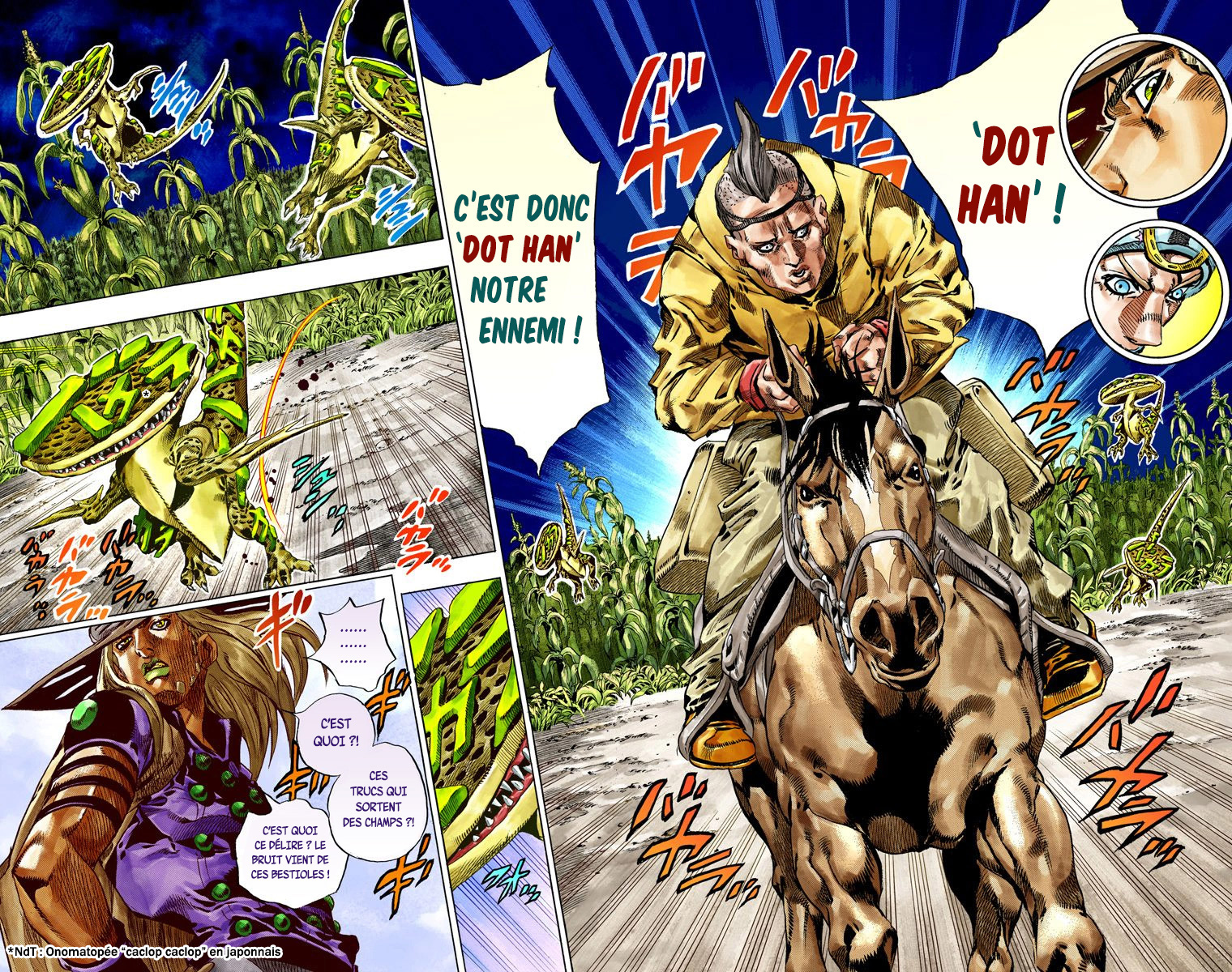Read JoJo_s Bizarre Adventure Part 7 Steel Ball Run Official Colored FR Manga Online