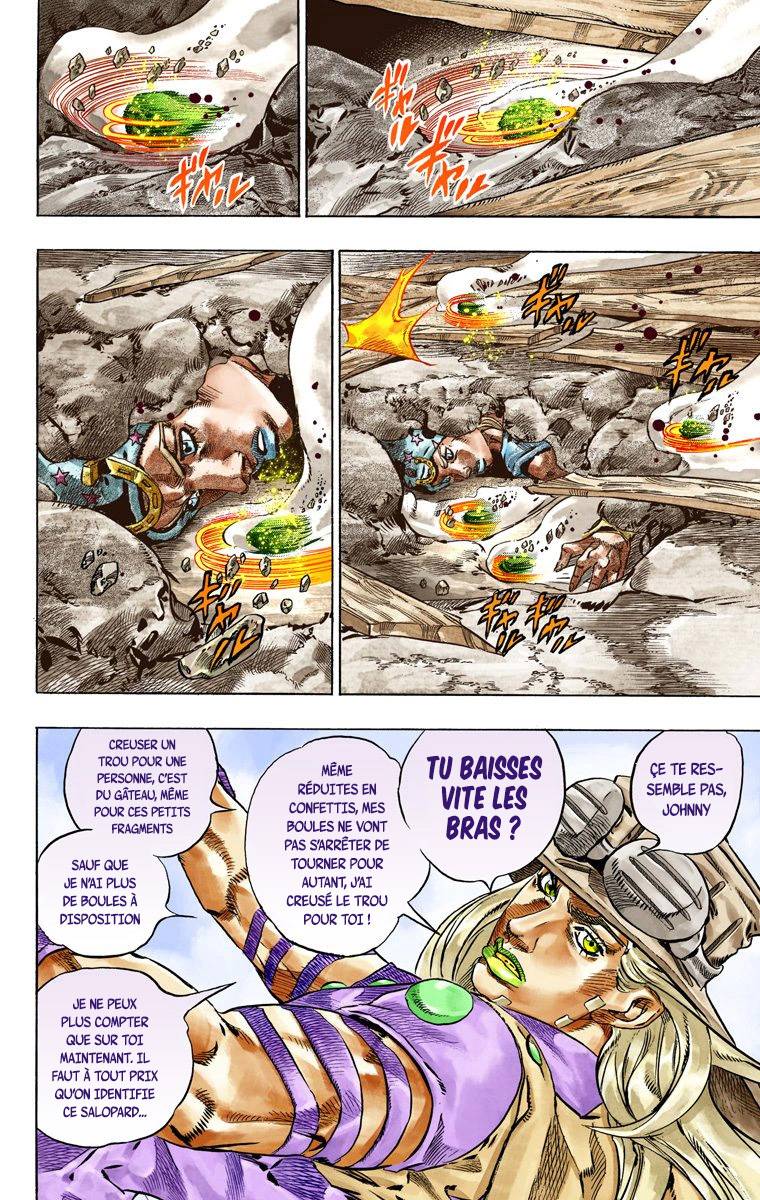 Read JoJo_s Bizarre Adventure Part 7 Steel Ball Run Official Colored FR Manga Online