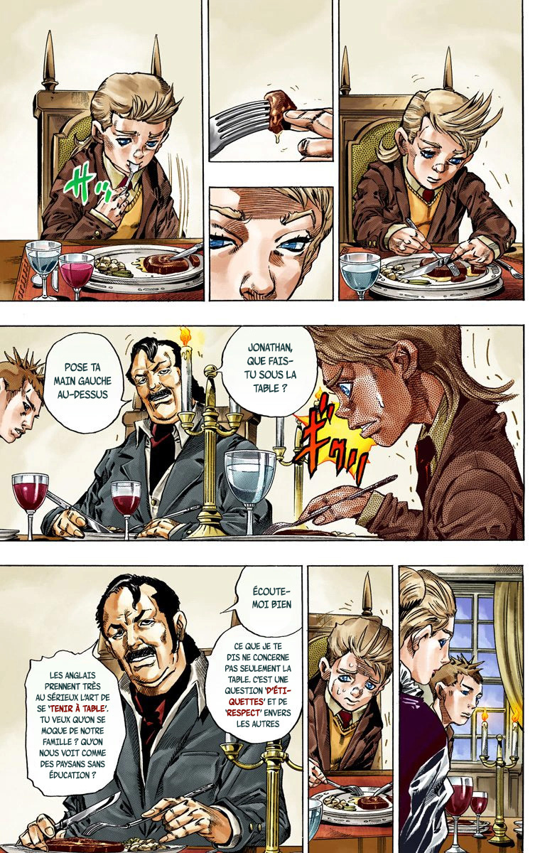Read JoJo_s Bizarre Adventure Part 7 Steel Ball Run Official Colored FR Manga Online