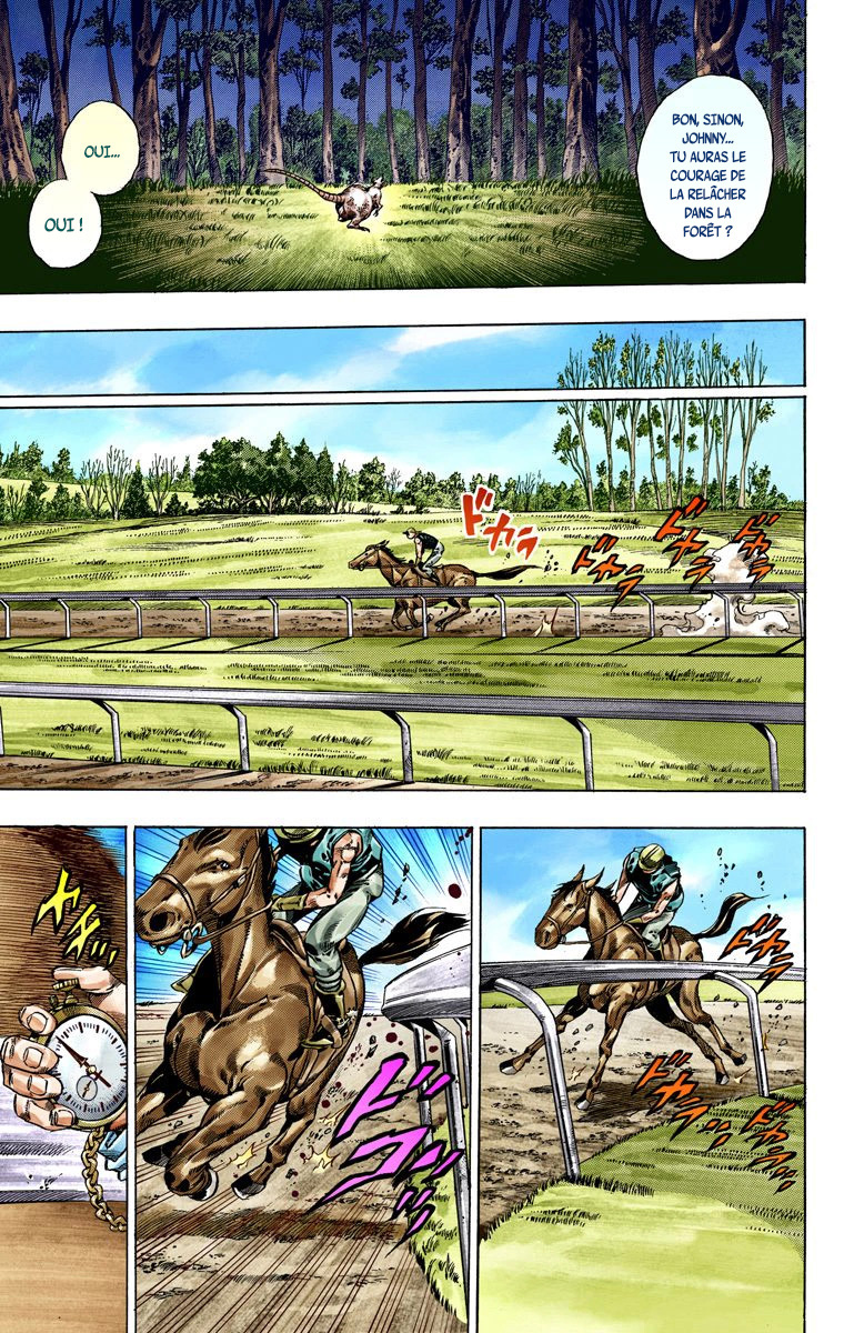 Read JoJo_s Bizarre Adventure Part 7 Steel Ball Run Official Colored FR Manga Online