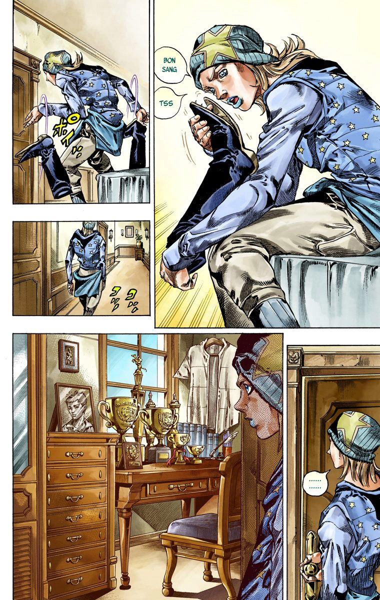 Read JoJo_s Bizarre Adventure Part 7 Steel Ball Run Official Colored FR Manga Online