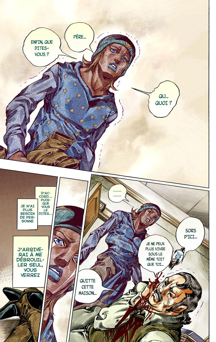 Read JoJo_s Bizarre Adventure Part 7 Steel Ball Run Official Colored FR Manga Online