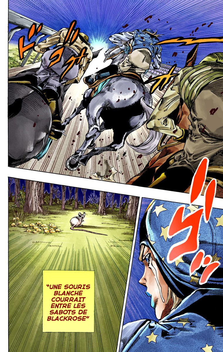 Read JoJo_s Bizarre Adventure Part 7 Steel Ball Run Official Colored FR Manga Online