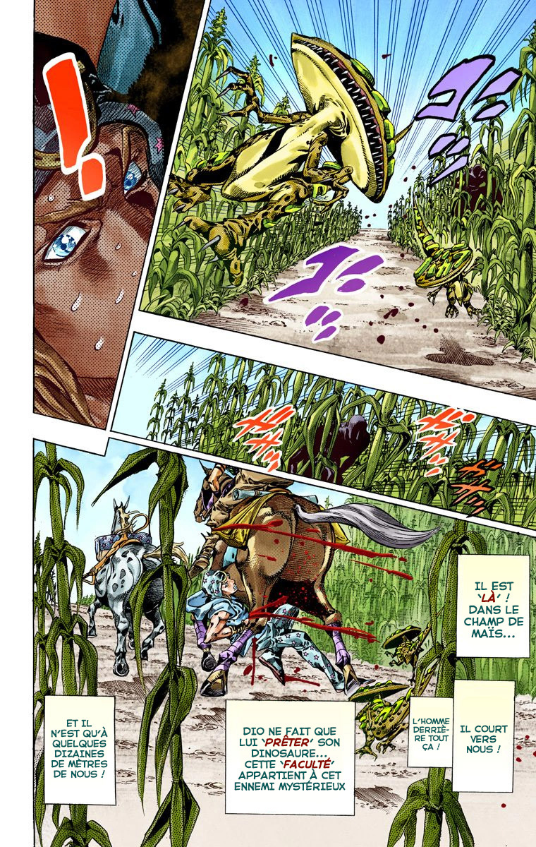 Read JoJo_s Bizarre Adventure Part 7 Steel Ball Run Official Colored FR Manga Online