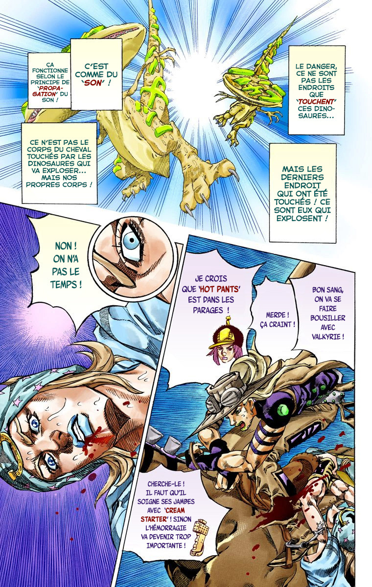 Read JoJo_s Bizarre Adventure Part 7 Steel Ball Run Official Colored FR Manga Online