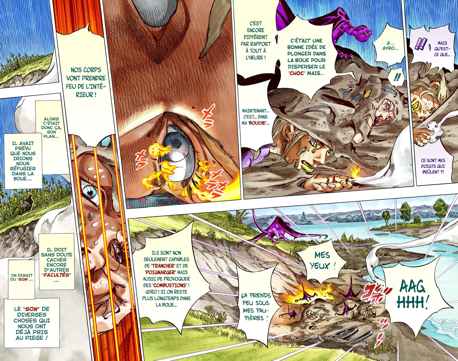 Read JoJo_s Bizarre Adventure Part 7 Steel Ball Run Official Colored FR Manga Online