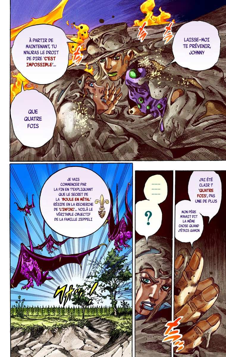 Read JoJo_s Bizarre Adventure Part 7 Steel Ball Run Official Colored FR Manga Online