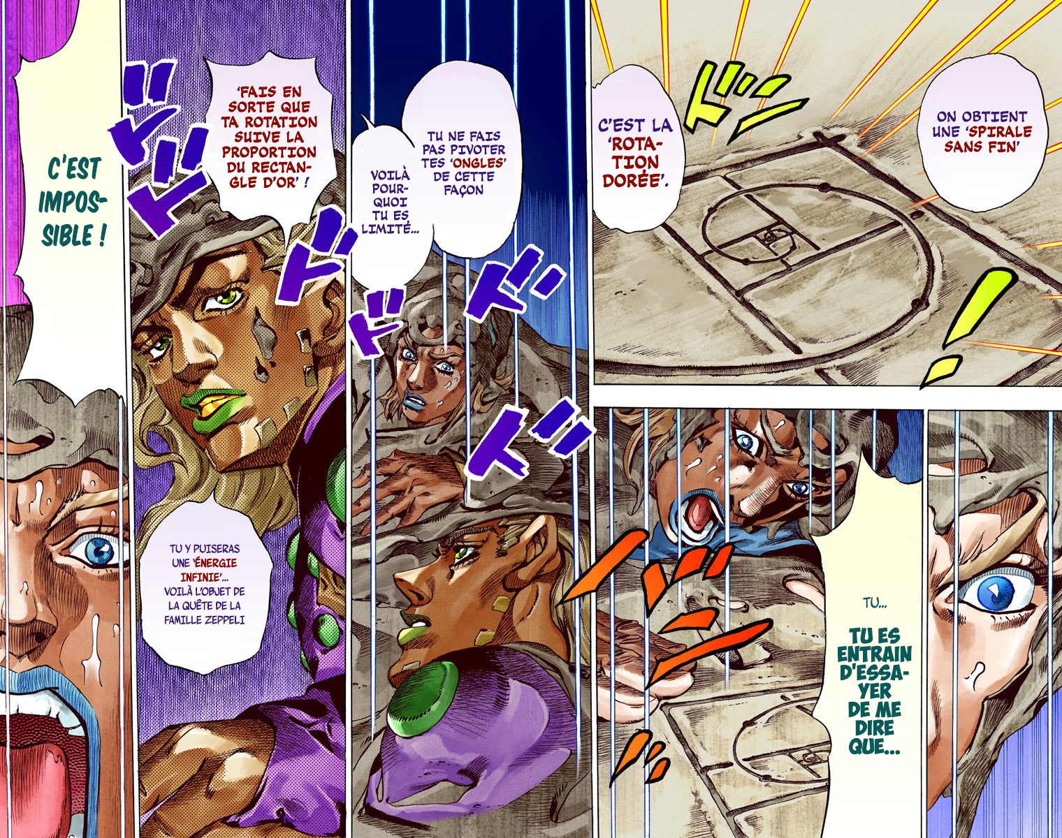 Read JoJo_s Bizarre Adventure Part 7 Steel Ball Run Official Colored FR Manga Online