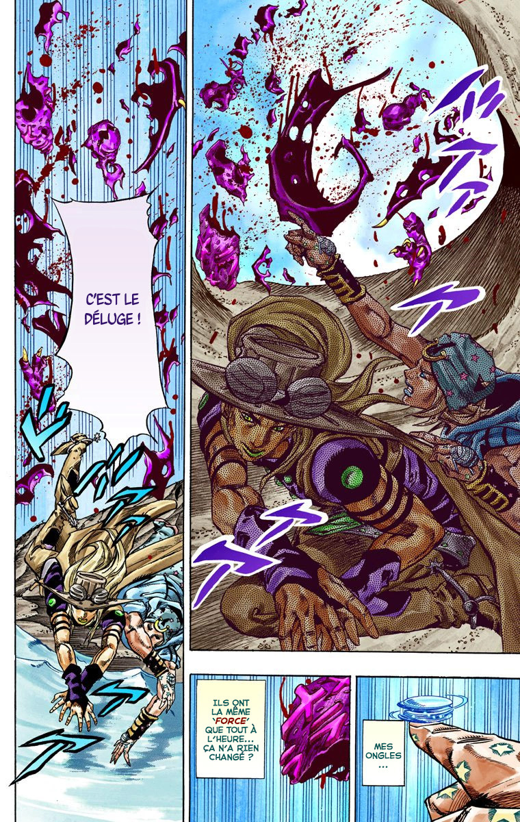 Read JoJo_s Bizarre Adventure Part 7 Steel Ball Run Official Colored FR Manga Online