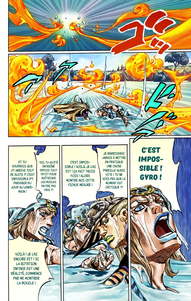 Read JoJo_s Bizarre Adventure Part 7 Steel Ball Run Official Colored FR Manga Online