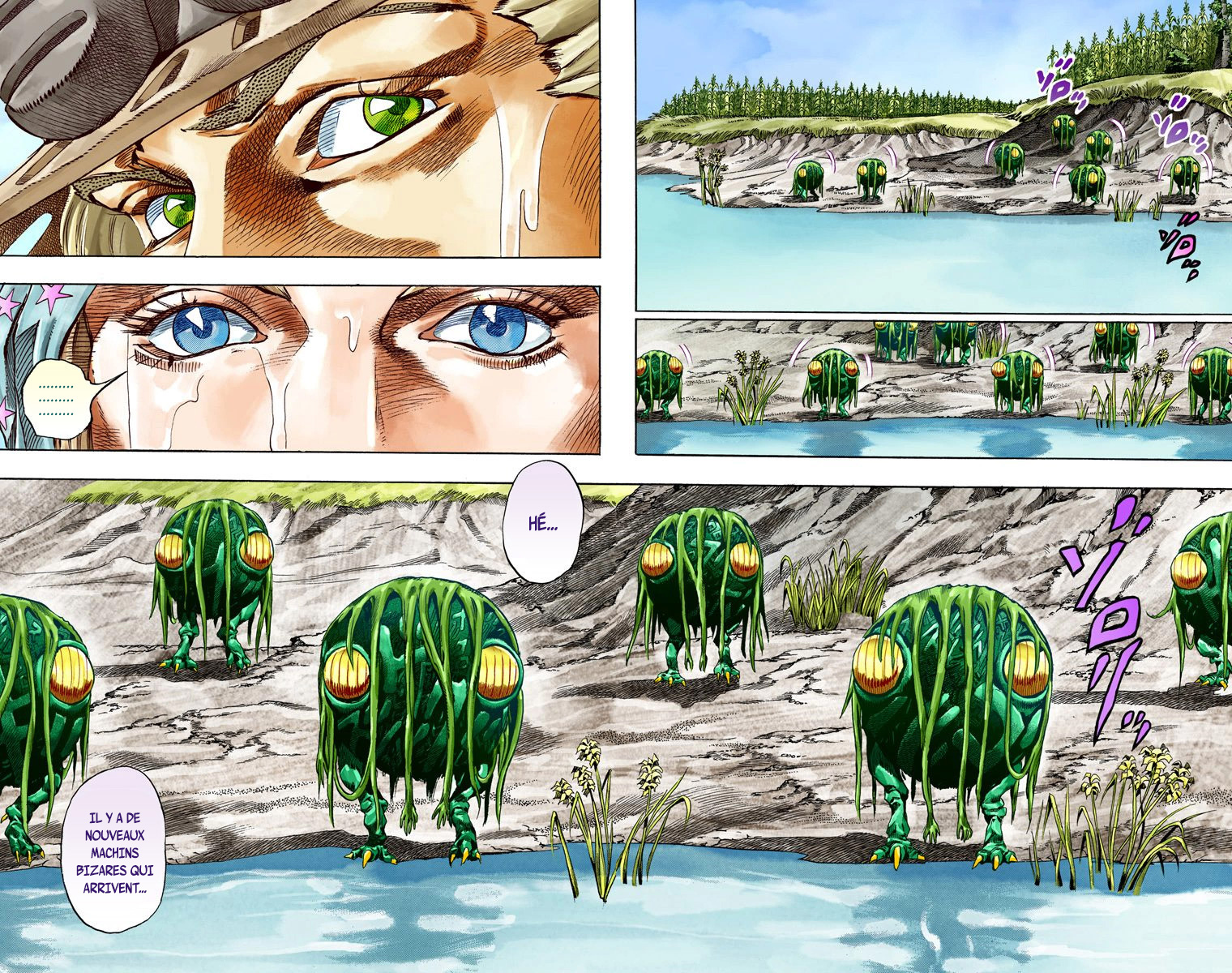 Read JoJo_s Bizarre Adventure Part 7 Steel Ball Run Official Colored FR Manga Online
