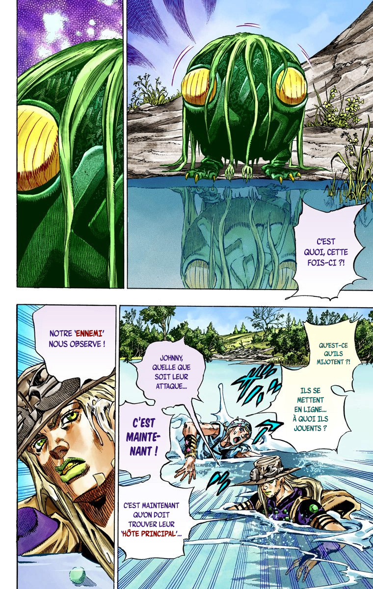 Read JoJo_s Bizarre Adventure Part 7 Steel Ball Run Official Colored FR Manga Online