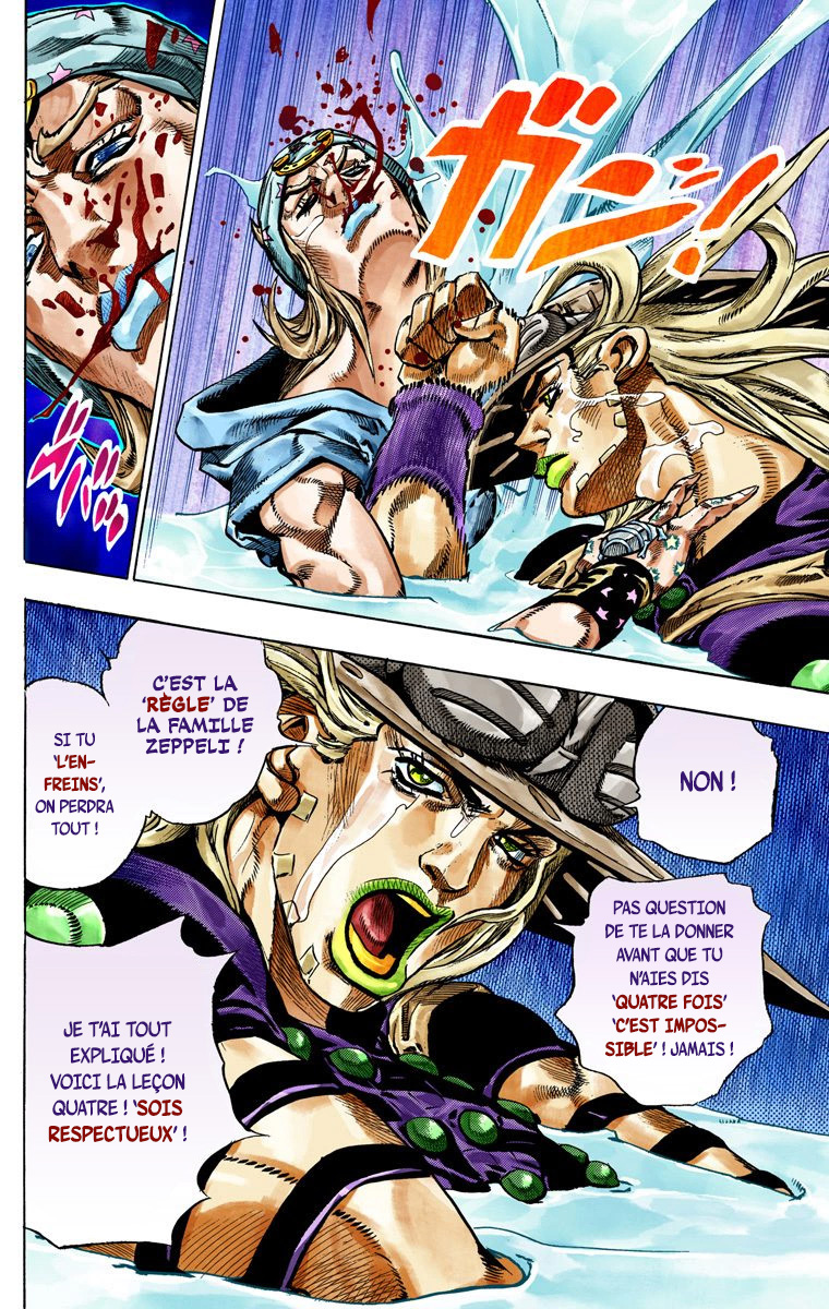 Read JoJo_s Bizarre Adventure Part 7 Steel Ball Run Official Colored FR Manga Online