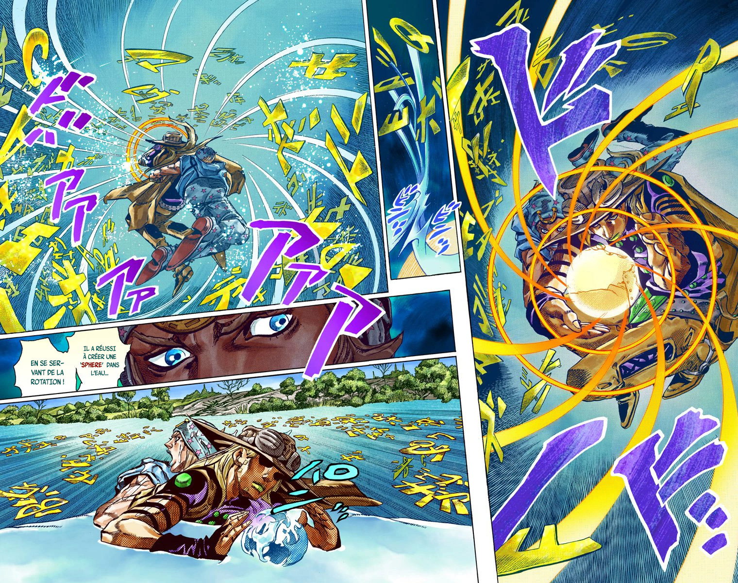 Read JoJo_s Bizarre Adventure Part 7 Steel Ball Run Official Colored FR Manga Online