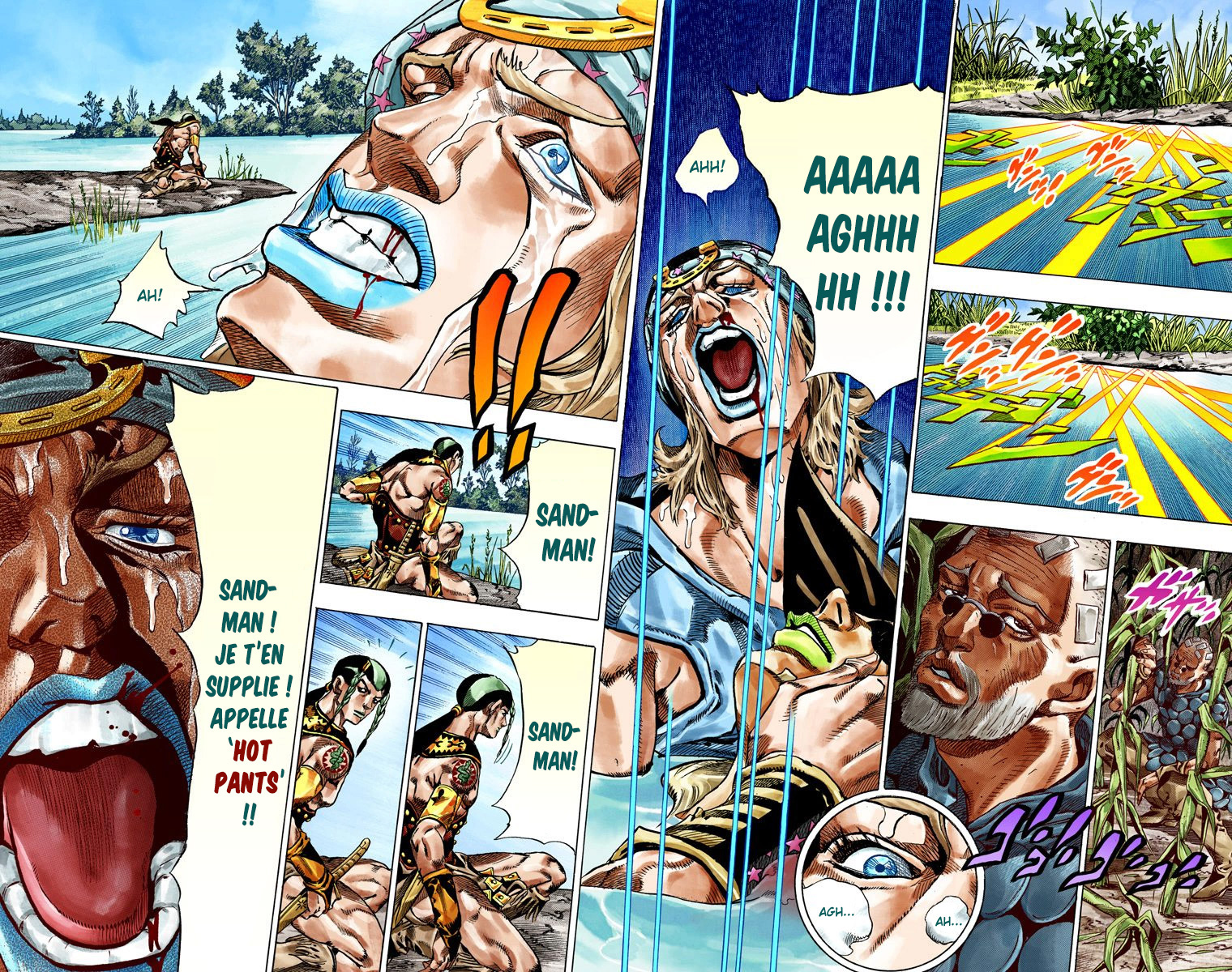 Read JoJo_s Bizarre Adventure Part 7 Steel Ball Run Official Colored FR Manga Online