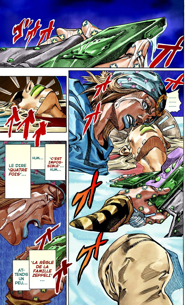 Read JoJo_s Bizarre Adventure Part 7 Steel Ball Run Official Colored FR Manga Online