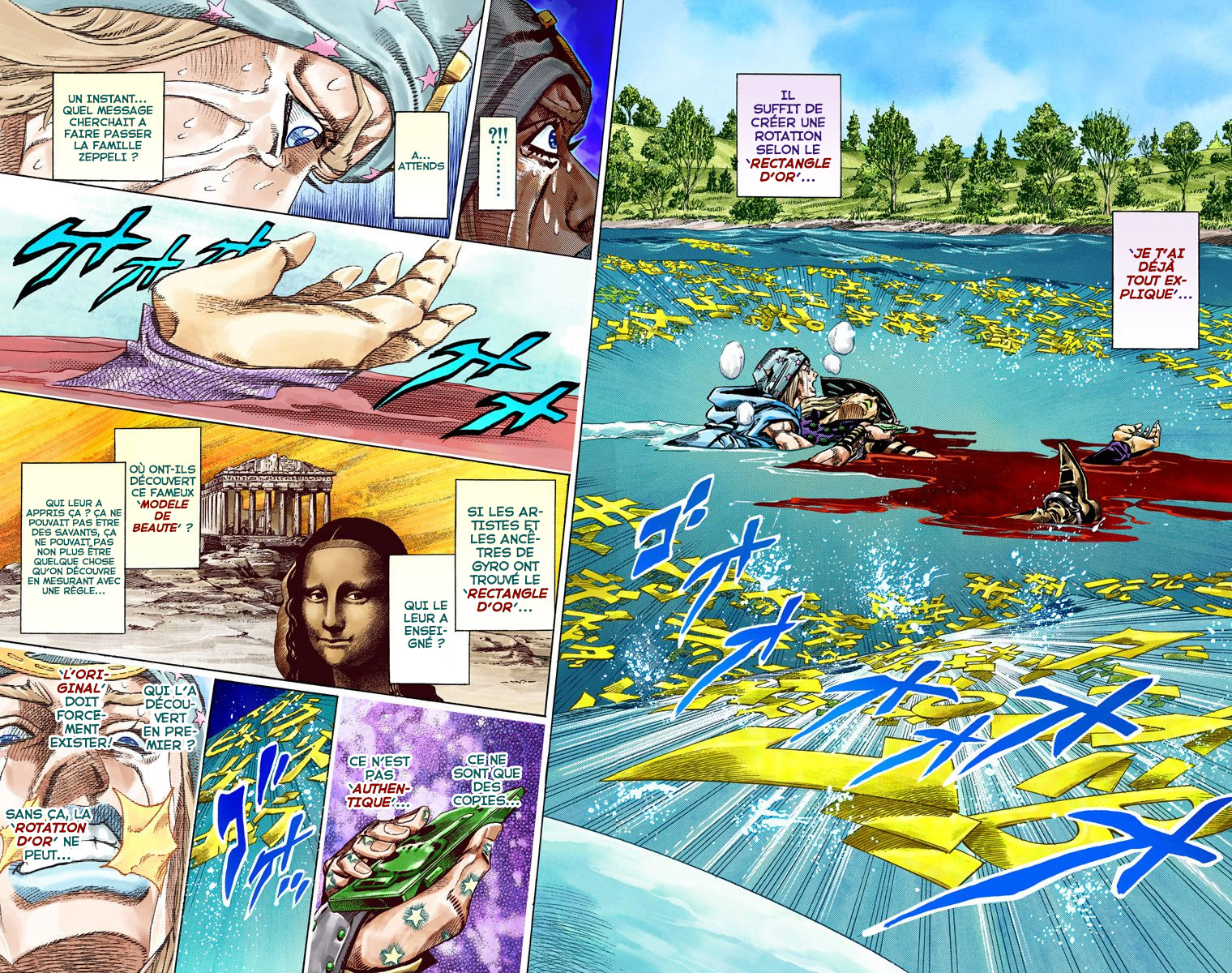Read JoJo_s Bizarre Adventure Part 7 Steel Ball Run Official Colored FR Manga Online
