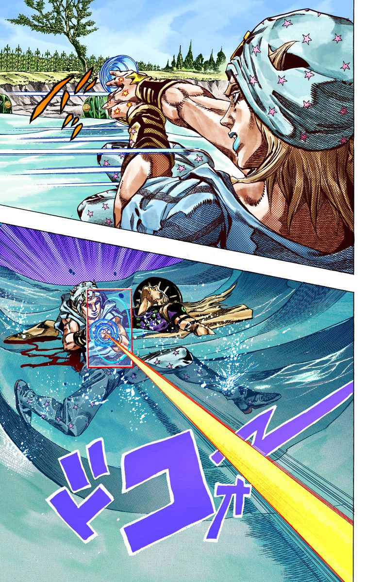 Read JoJo_s Bizarre Adventure Part 7 Steel Ball Run Official Colored FR Manga Online