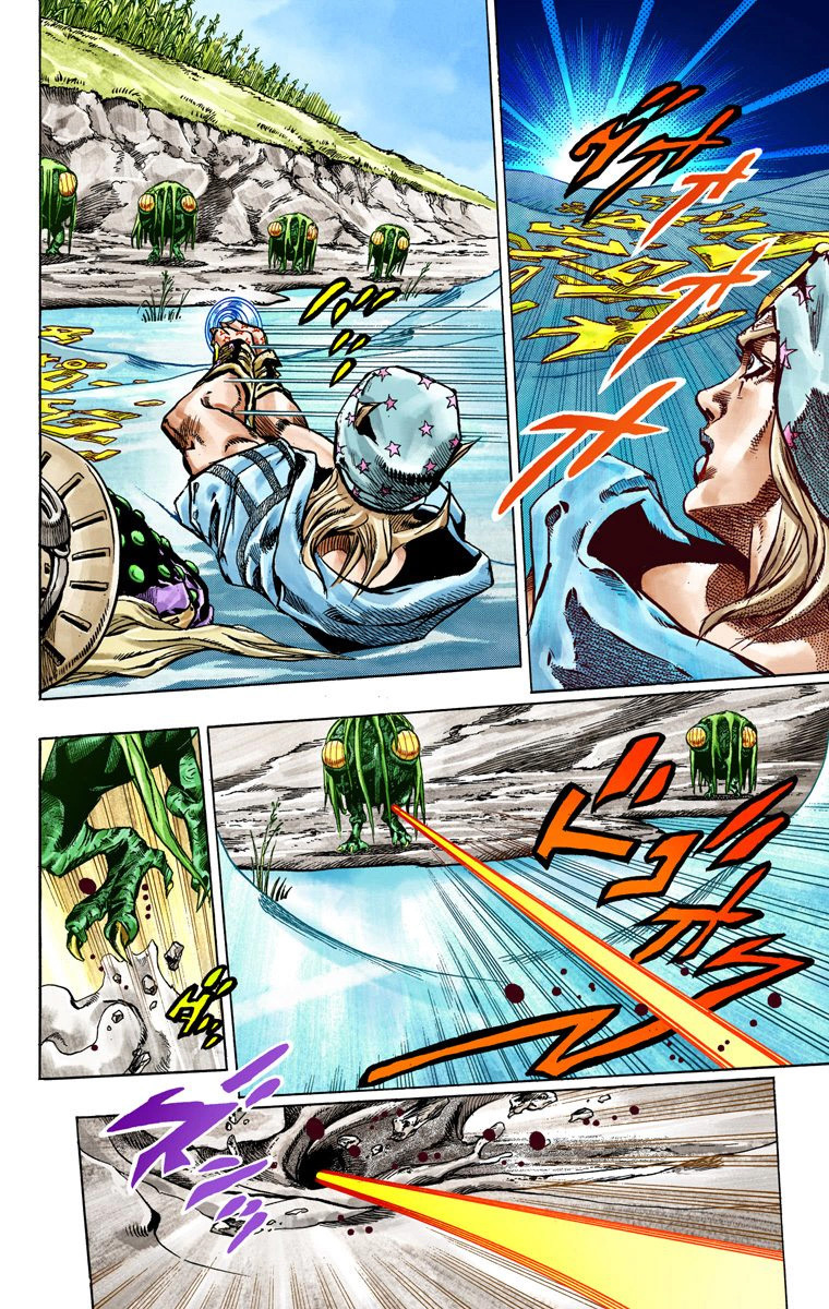 Read JoJo_s Bizarre Adventure Part 7 Steel Ball Run Official Colored FR Manga Online