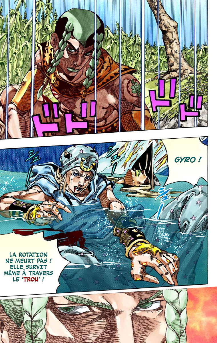 Read JoJo_s Bizarre Adventure Part 7 Steel Ball Run Official Colored FR Manga Online