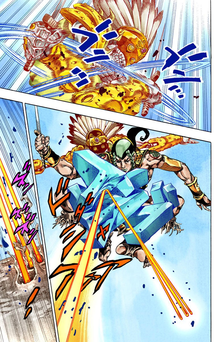 Read JoJo_s Bizarre Adventure Part 7 Steel Ball Run Official Colored FR Manga Online