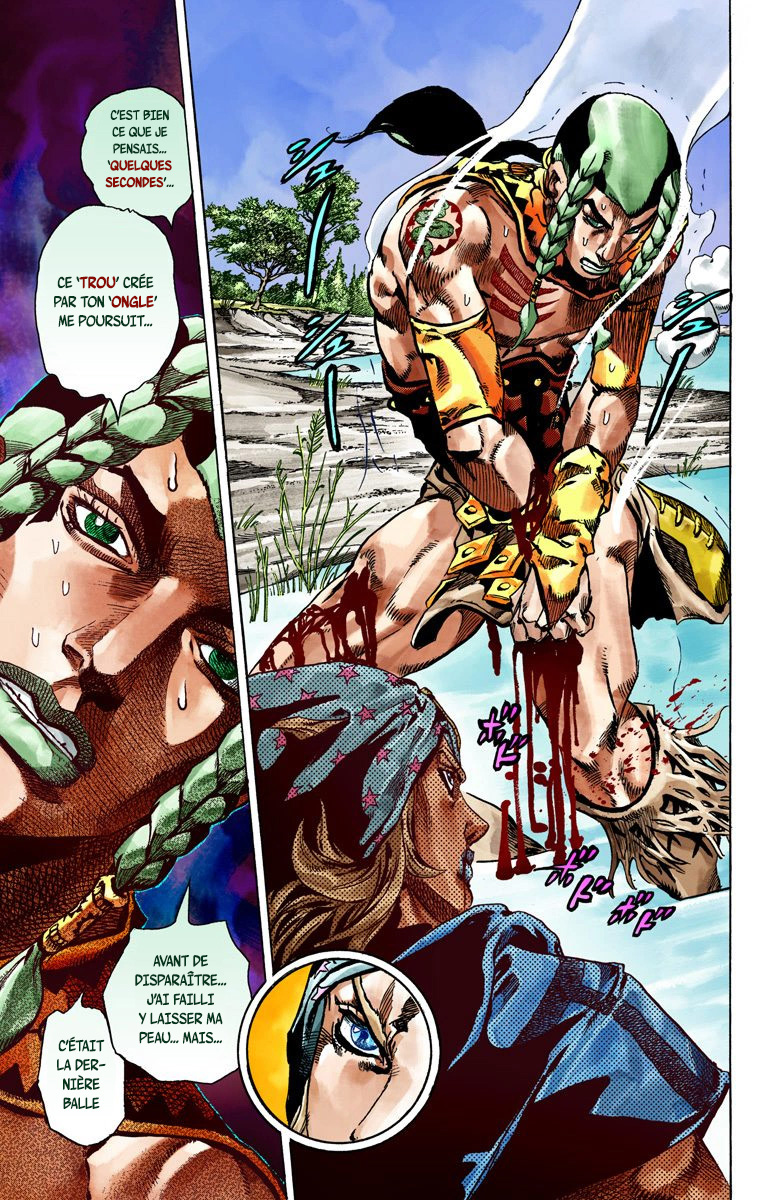 Read JoJo_s Bizarre Adventure Part 7 Steel Ball Run Official Colored FR Manga Online