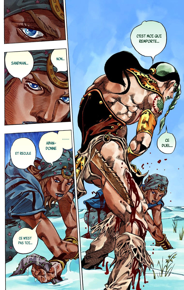 Read JoJo_s Bizarre Adventure Part 7 Steel Ball Run Official Colored FR Manga Online