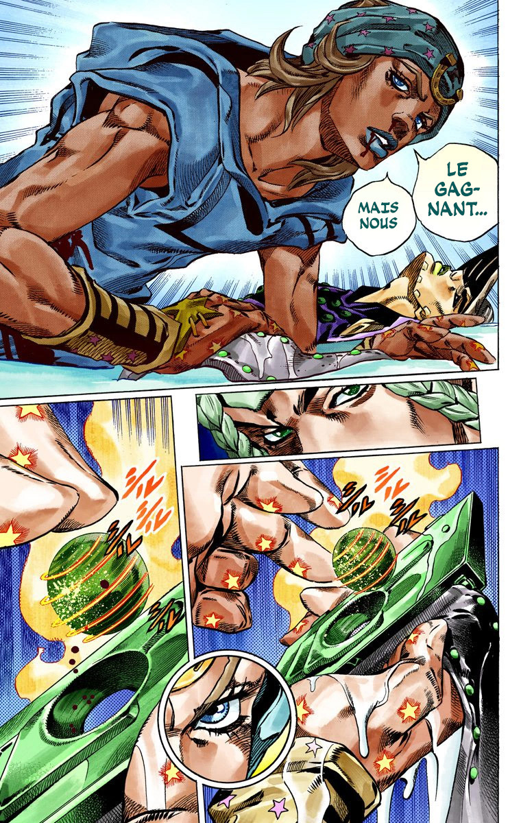 Read JoJo_s Bizarre Adventure Part 7 Steel Ball Run Official Colored FR Manga Online