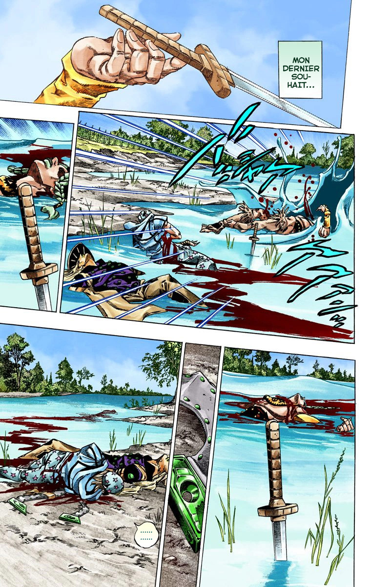 Read JoJo_s Bizarre Adventure Part 7 Steel Ball Run Official Colored FR Manga Online
