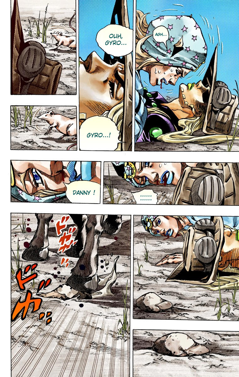Read JoJo_s Bizarre Adventure Part 7 Steel Ball Run Official Colored FR Manga Online