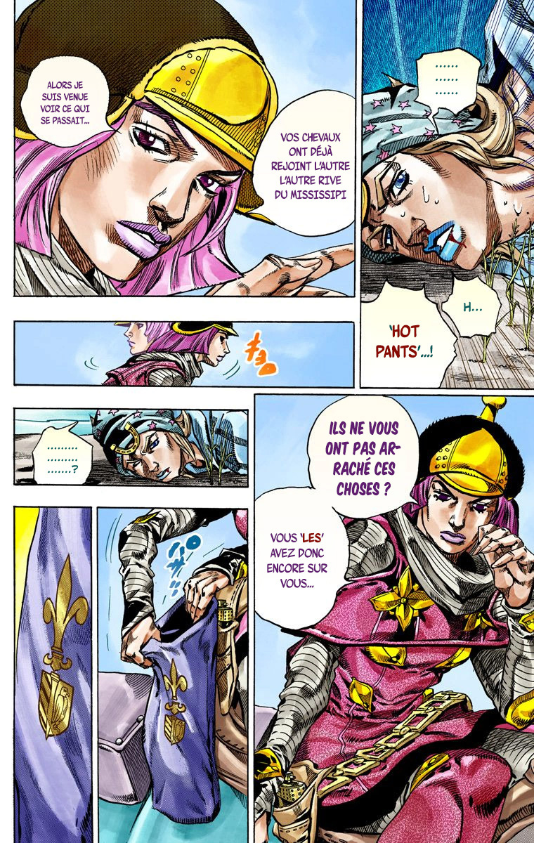 Read JoJo_s Bizarre Adventure Part 7 Steel Ball Run Official Colored FR Manga Online