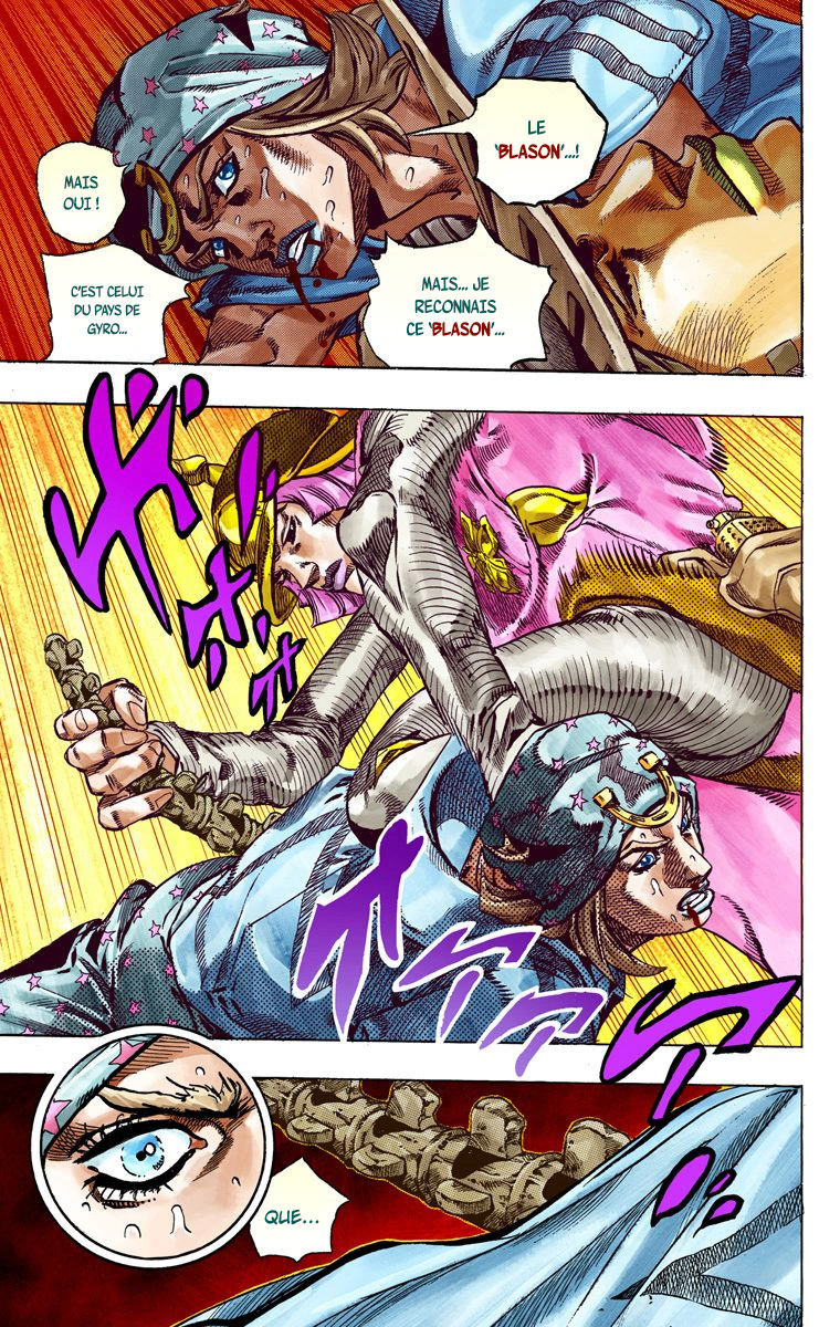 Read JoJo_s Bizarre Adventure Part 7 Steel Ball Run Official Colored FR Manga Online