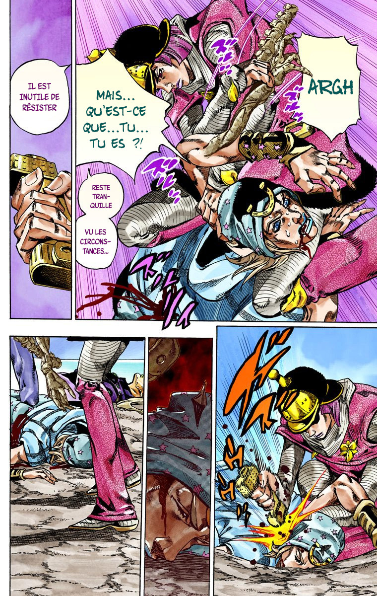 Read JoJo_s Bizarre Adventure Part 7 Steel Ball Run Official Colored FR Manga Online
