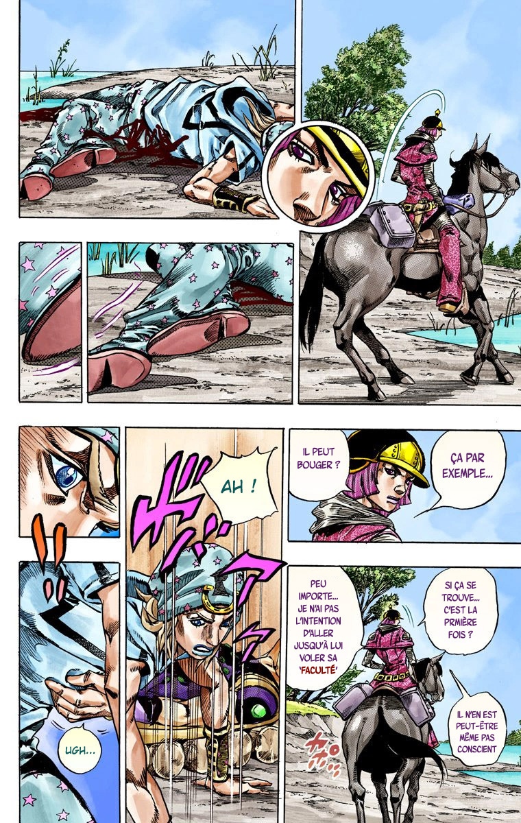 Read JoJo_s Bizarre Adventure Part 7 Steel Ball Run Official Colored FR Manga Online