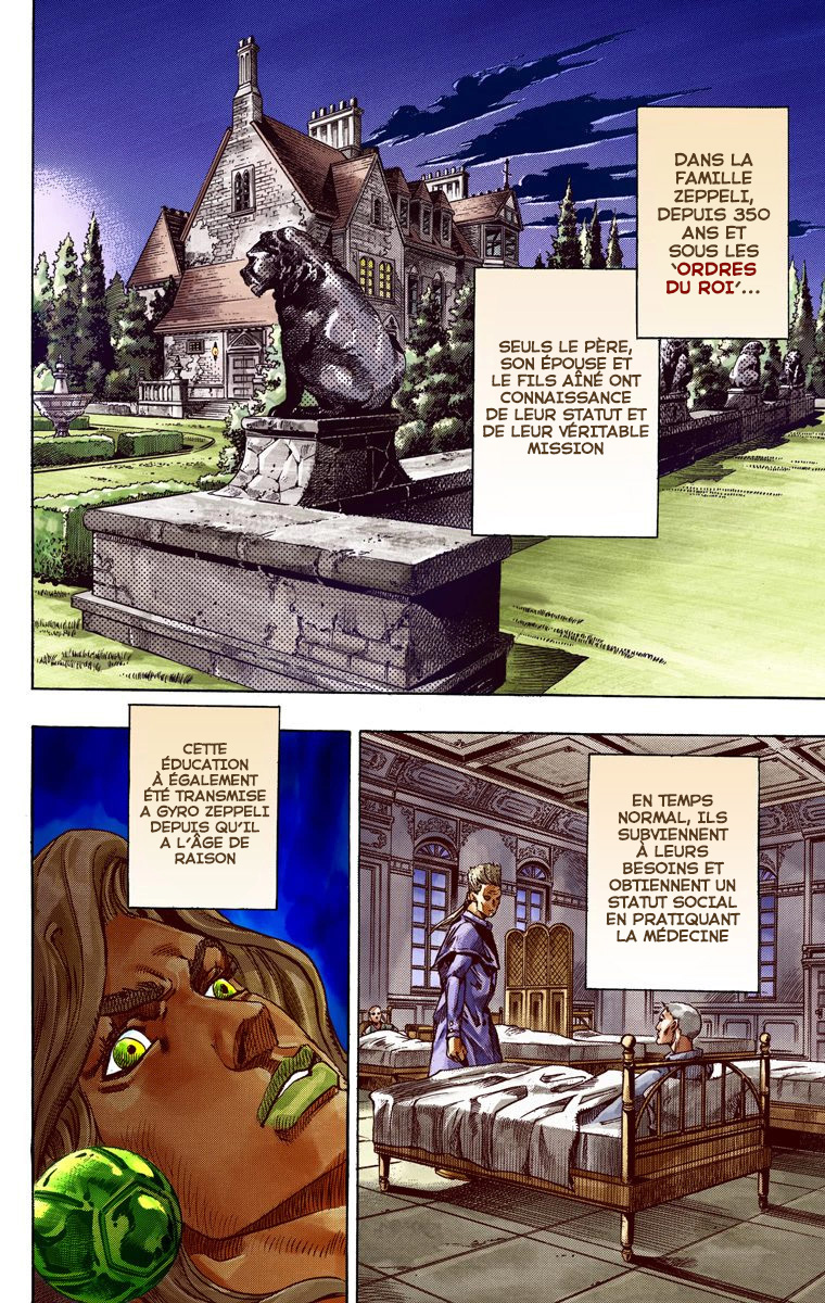 Read JoJo_s Bizarre Adventure Part 7 Steel Ball Run Official Colored FR Manga Online